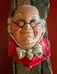 Vtg 1964 Bossons England Mr PIckwick Chalkware Head Wall Hanging photo 2