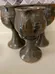 Ceramic wine goblets photo 2