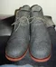 UGG Wool Grey Shearling Lining Boots Size 11 more like a 10-10.5 photo 1