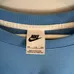 Nike Retro Trend Logo Fleece Crewneck Sweatshirt Size XXL Blue photo 5