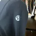 Lululemon black long sleeve workout top size xs photo 3