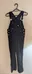 French Toast Black Velvet Overalls - Youth Size 12 photo 1