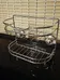 Silver Bathroom Shelf with Suction Cups photo 1
