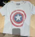 Marvel Comics T Shirt Captain America Distressed Shield photo 1