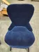 🌈🎈♻️ free BROKEN LEG CHAIR blue velvet ikea chair photo 4