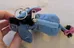 Brand New Eeyore Plush Coin Purse Keychain photo 3