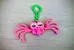 Brand New Pink Spider Clip-on Charm Keychain photo 1