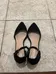 ALDO Black Suede Ankle Strap Heels US 7 photo 3