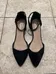 ALDO Black Suede Ankle Strap Heels US 7 photo 1