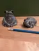 Petites sculptures en pierre a savons - Grenouilles photo 1