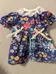Floral Print Doll Dress with Lace Collar photo 1
