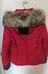 Brand New M.Miller Red Fur-Trimmed Puffer Jacket photo 6