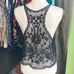 POOF LACE TANK TOP SIZE M photo 4