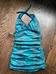 Snake skin Coquette ruched dress size medium photo 1