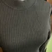 Giving black ribbed turtle neck top size M photo 2