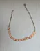 Peach & Gold Tone Necklace photo 1