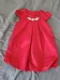 Gymboree Red Formal dress with Puff Sleeves photo 1