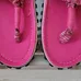  LIKE NEW! Gumbies Upcycled Sandals in Hot Pink -Size 37 (H3Z) photo 3