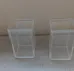 Brand New Pair of Clear Acrylic Storage Cubes photo 2