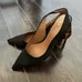 Zara Tortoise Block Heel Suede Pumps - Size 36 photo 3