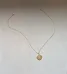 Gold-tone Thistle Pendant Necklace photo 1