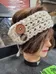 Thick crochet headband photo 1