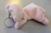 Pink Plush Pig Keychain photo 3