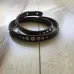 Studded Brown Leather Bracelet photo 2