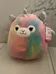 BNWT scented justice squishmallow  photo 1