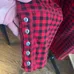 Chaps plaid pajama long sleeve top size XL photo 3