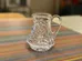 Vintage Bohemian Crystal Pinwheel Mini Jug / Creamer photo 2
