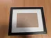 Black Picture Frame with Mat photo 1