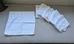 Set of White Washcloths photo 1