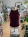 BNWT Zara Maroon Knit Tank (M) photo 1