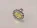 Vintage Green Stone Ring ( Plastic) photo 1