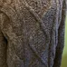 UNISEX WOOL CABLEKNIT  CHUNKY SWEATER photo 2