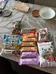Assorted granola bars and snacks photo 1