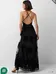 Black tulle maxi Prom or Bridesmaids dress photo 2