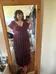 Size 22 wine Davids Bridal bridesmaid gown photo 1