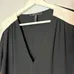 BCBGMaxAzria Black Alaine Long Sleeve V-Neck Blouse Size XS photo 3