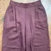 WEEKENDERS PLEATED BURGUNDY JOGGER PANTS SIZE SMALL photo 2