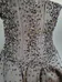 Silver beaded tulle dress  photo 4