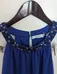 Ricki's Blue Embellished Halter Top - Women's Size Small photo 2