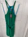 NWT A/X emerald green halter dress photo 1