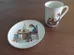 "For a Good Boy" Norman Rockwell Cup + Plate photo 1