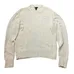 Club Monaco Yellow Cream Wool Knit Sweater Size Large photo 1