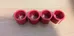 Brand New Red Plastic Napkin Rings - Set of 4 photo 2