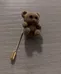 Adorable Brown Teddy Bear Lapel Pin photo 1