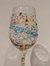 "Congratulations" Wine glass photo 2