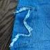 Wide Leg denim jeans with star size small photo 3